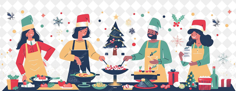 Woodpecker Class Christmas cooking