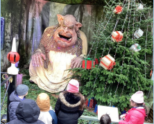 Otters Christmas trip to Ralph Court Gardens